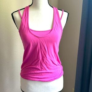 French Connection Layered Racerback Tank.
